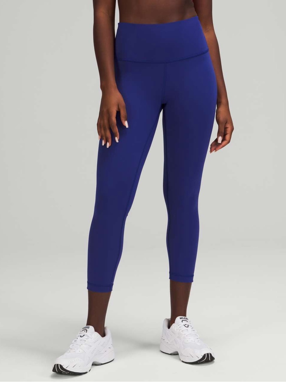 Lululemon Wunder Train High-Rise Crop 23" Larkspur Sz 4